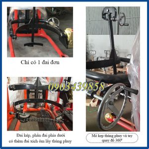 Cấu Tạo Chi Tiết Bộ Phận Cố định Phuy