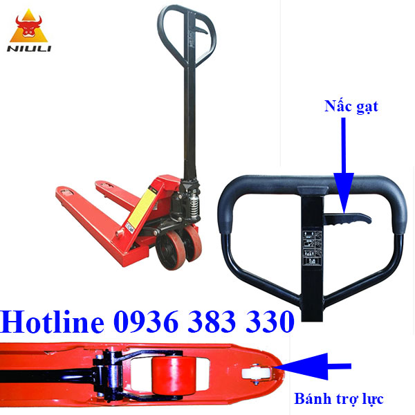 Xe nâng tay thấp 3000kg Niuli-3